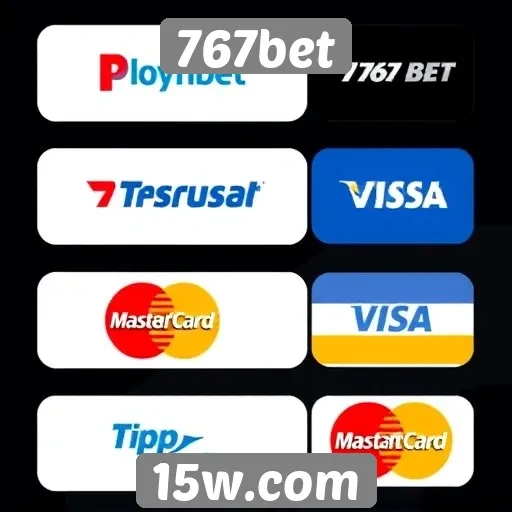 Métodos de pagamento no 767bet